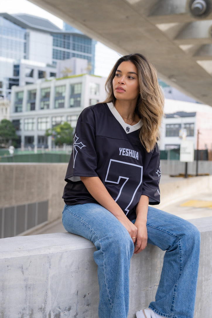 Yeshua LUX Jersey - Black + White