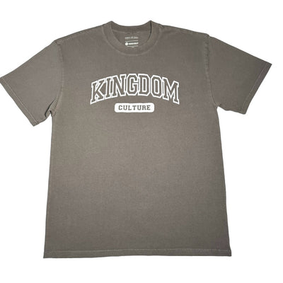 Kingdom Culture Oversized Tee - Faded Grey
