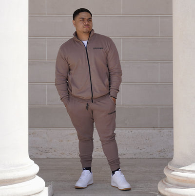 Fearless Faith Tracksuit Pants - Mocha