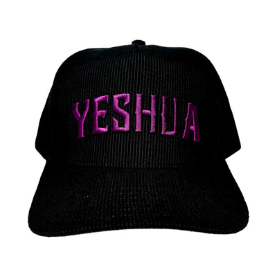 Yeshua LUX Corduroy Hat - Purple & Black