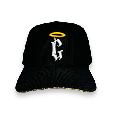 God's Plan Snapback Halo Concept - Black + Yellow