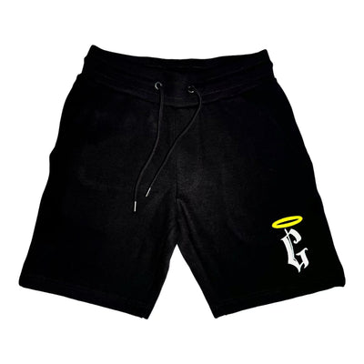 God's Plan LUX Shorts Halo Concept - Black + Yellow