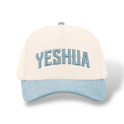 Yeshua LUX Hat - Baby Blue + Cream