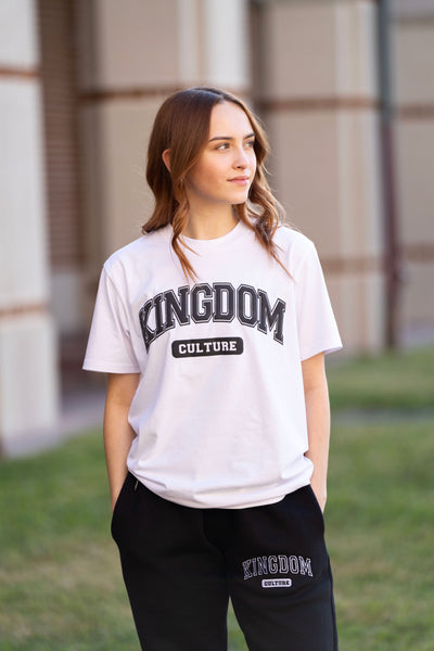 Camiseta colegiada Kingdom Culture - Blanco 