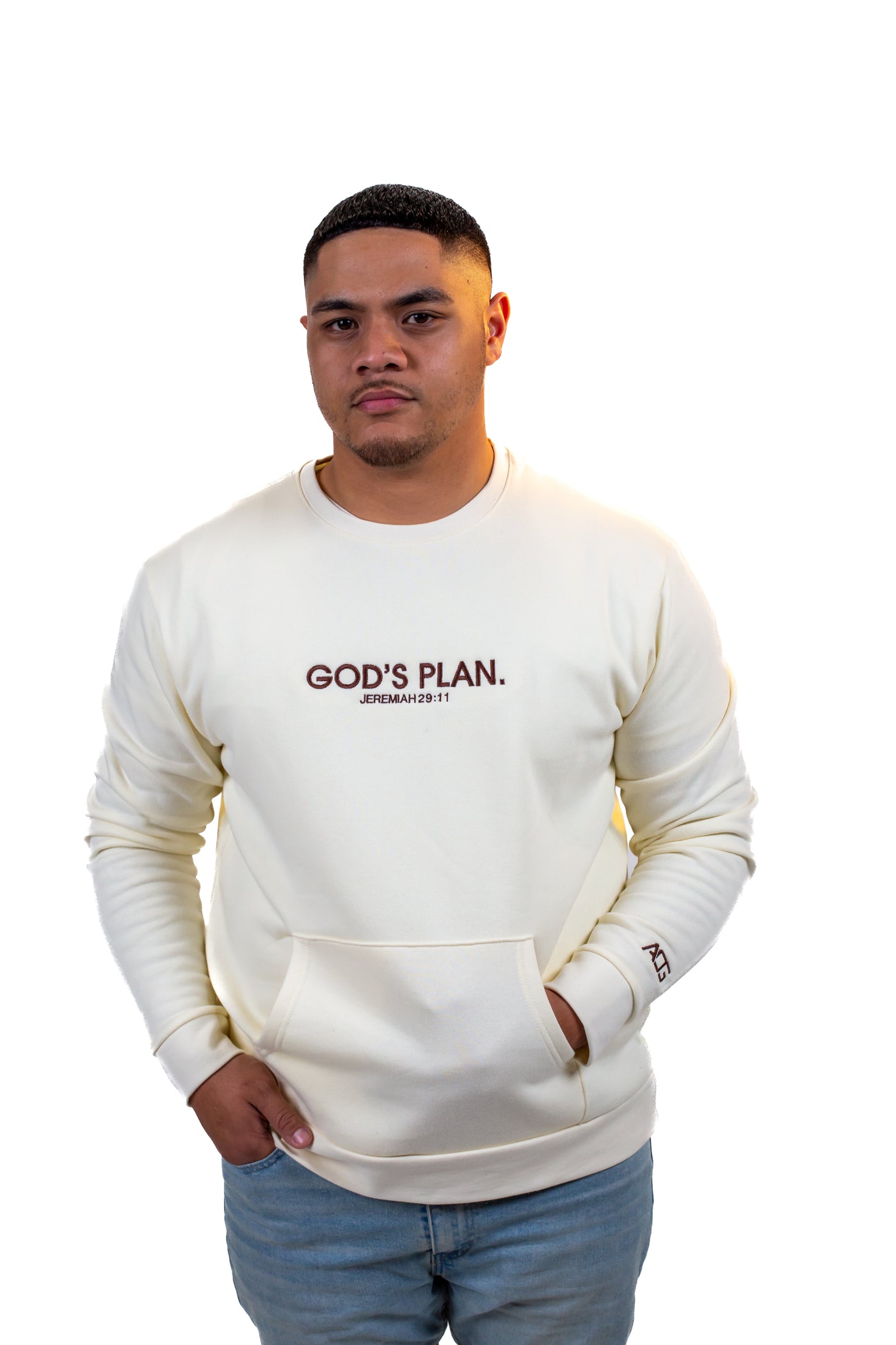Gods_plan_pocket_crewneck_mocha_cream_aogattire_army_of_god_attire
