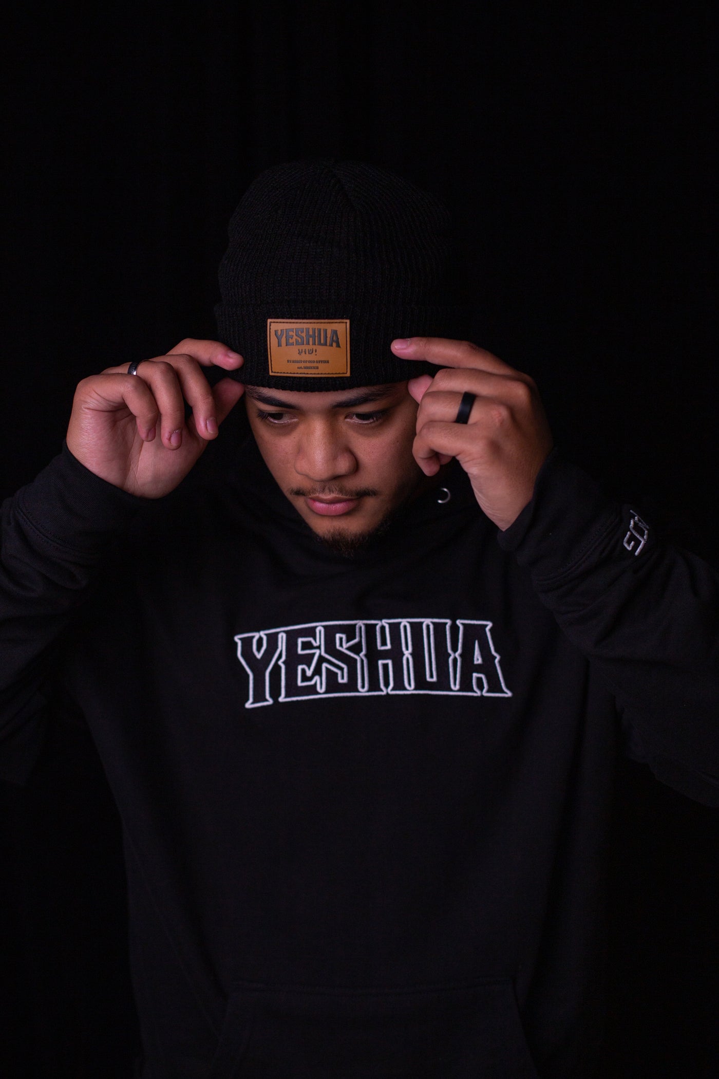 Yeshua Hoodie - Black