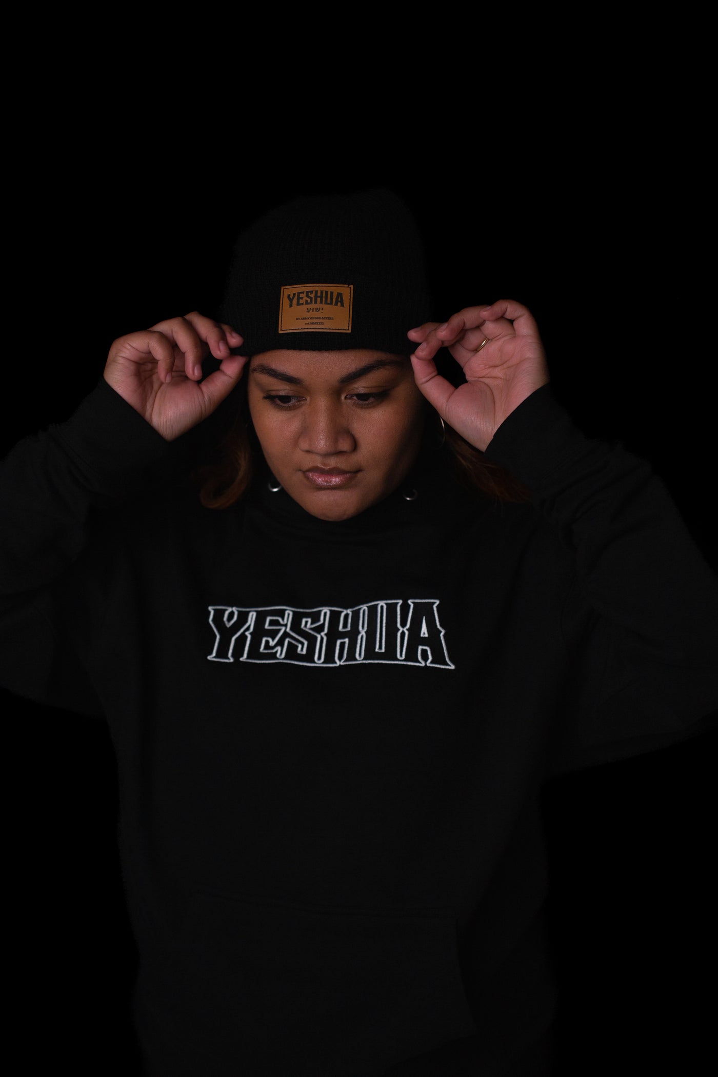 Yeshua Hoodie - Black