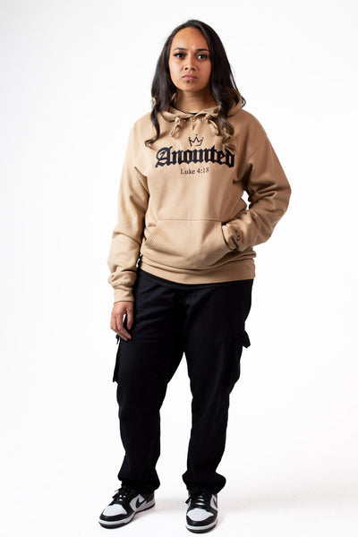 Anointed Sandstone Hoodie - Embroidered