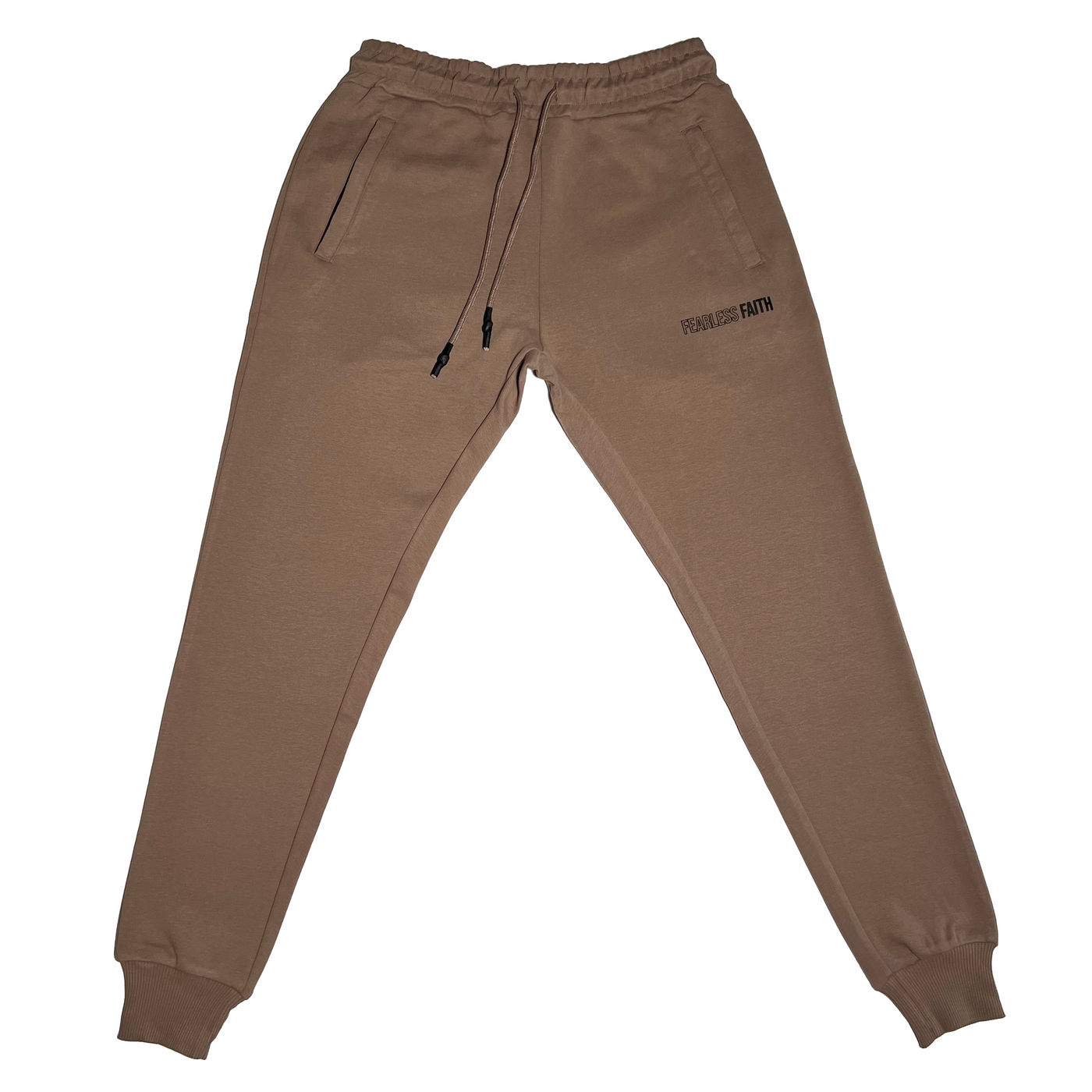 fearless faith mocha tracksuit pant christian clothing army of god