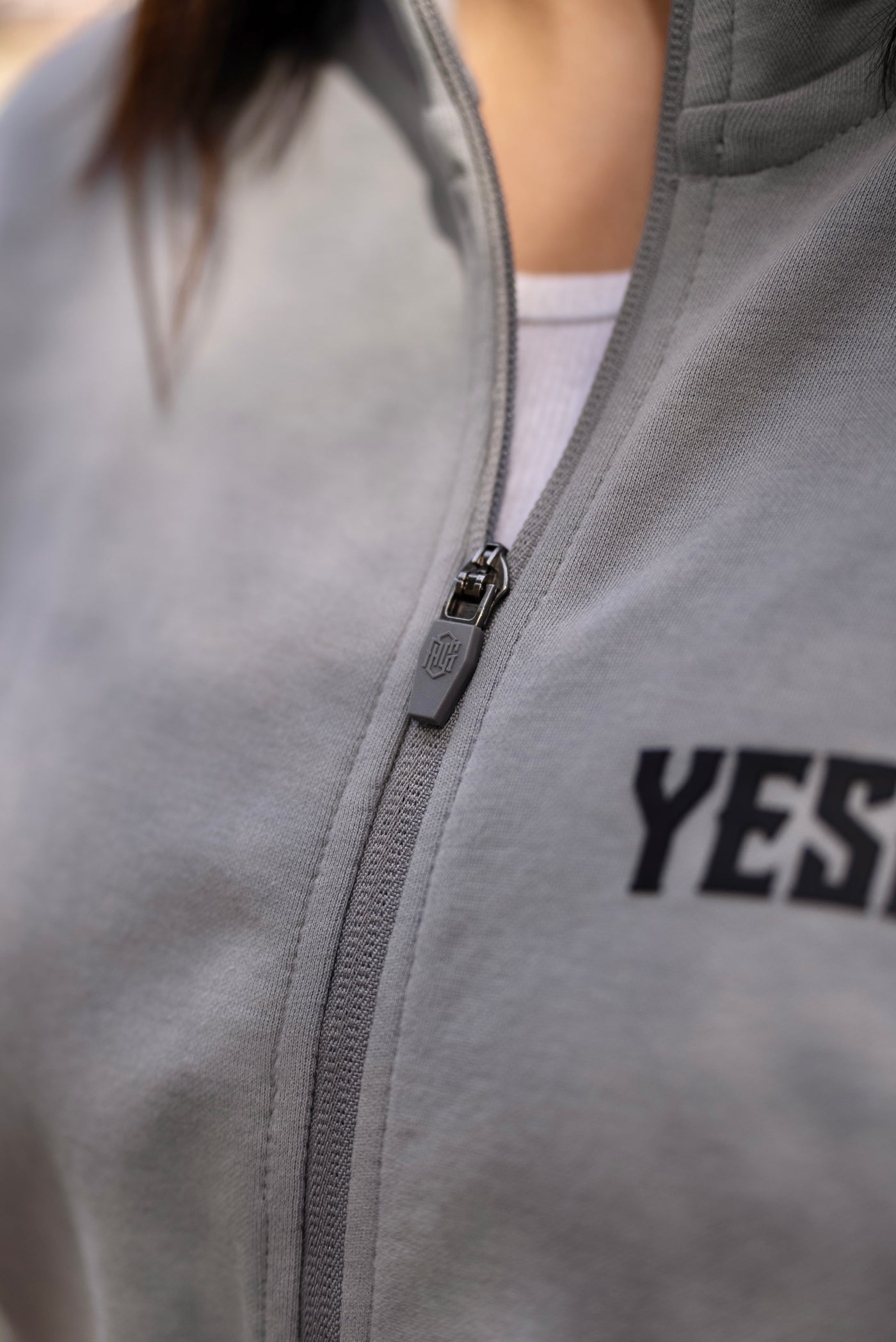 Yeshua Tracksuit Jacket - Smoke Grey