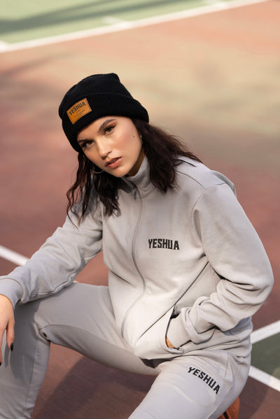 Yeshua Tracksuit Jacket - Smoke Grey